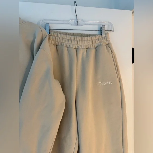 Comfrt Signature Fit Hoodie & Sweatpants Bone set - NWOT! - Picture 7 of 9
